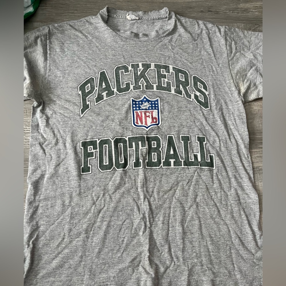 Vintage 1996 NFL Green Bay Packers Football STARTER Graphic T Shirt L sportswear